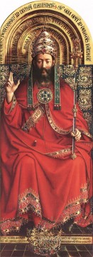  Todopoderoso Arte - El Retablo de Gante Dios Todopoderoso Renacimiento Jan van Eyck